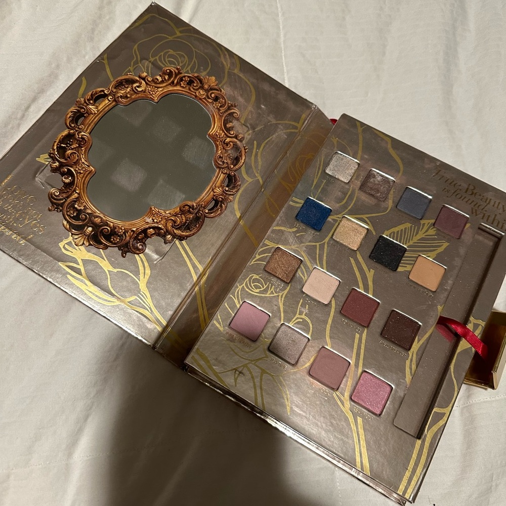Used makeup beauty and the beast palette